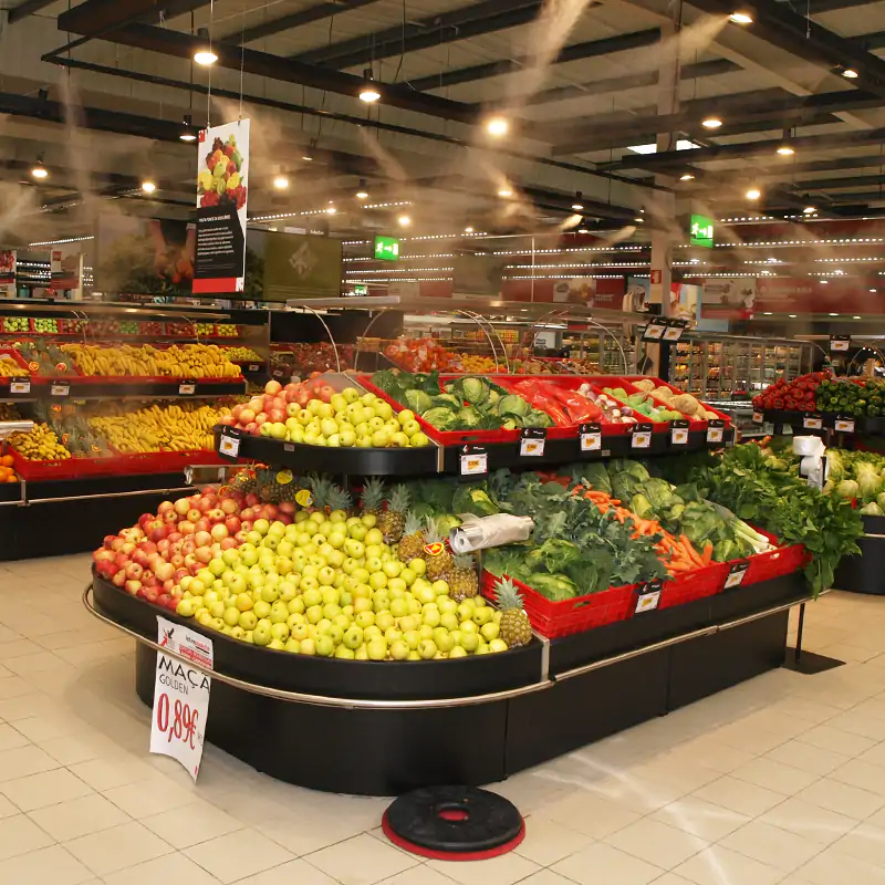 Brumisateur pour fruit et legume et produits frais supermarché